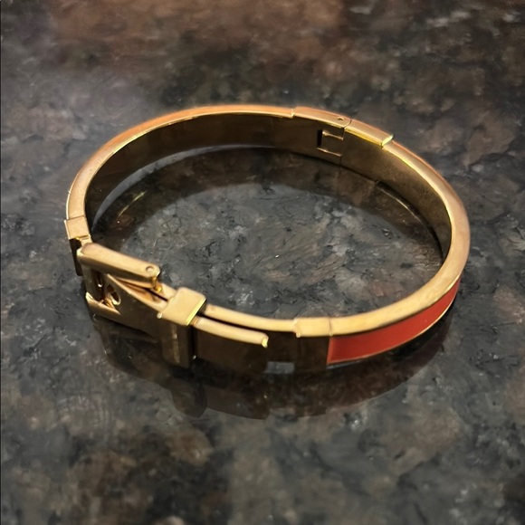 Michael Kors Jewelry - Michael Kors Gold and Orange Bracelet